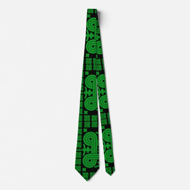 Finnish Sisu Art Neck Tie (Front)