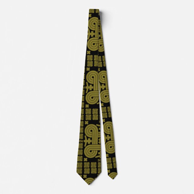 Finnish Sisu Art Neck Tie (Front)