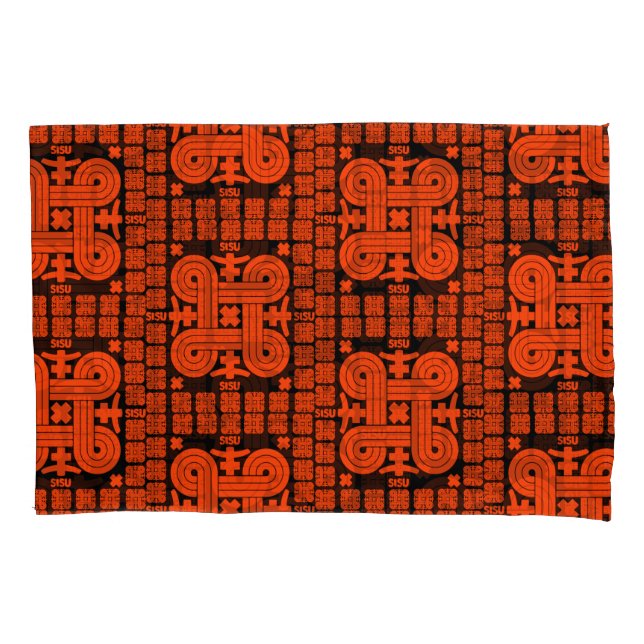 Finnish Sisu Art Pillow Case (Front)