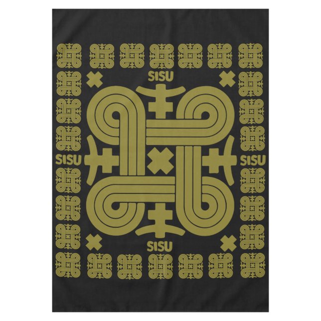 Finnish Sisu Art Tablecloth (Front)