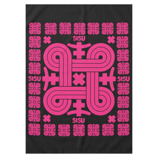 Finnish Sisu Art Tablecloth (Front)