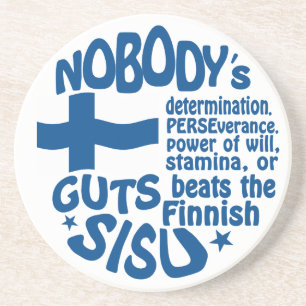 Finnish SISU coaster
