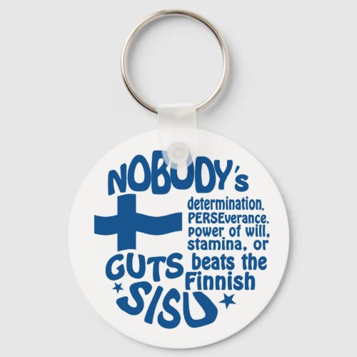 Finnish SISU key chain