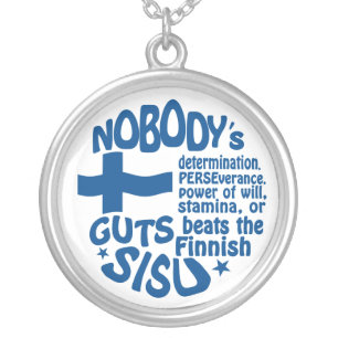 Finnish SISU necklace