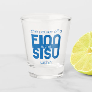 Finnish Sisu Shot Glass