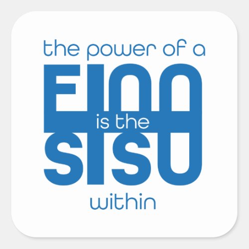 Finnish Sisu Sticker