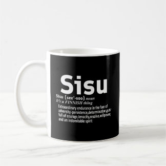 Finnish Sisufinland Sisufinns Sisusisu Definition Coffee Mug