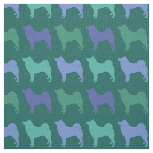 Finnish Spitz Fabric
