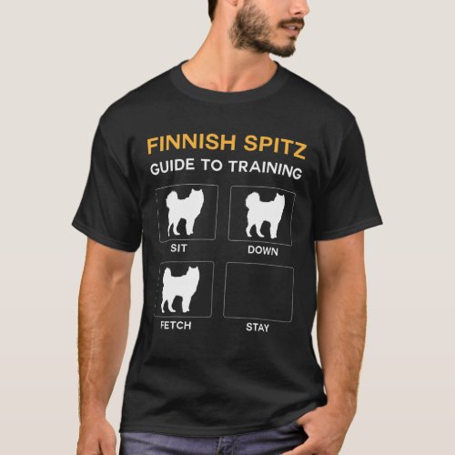 Finnish Spitz Guide To Training Dog Obedience T_Shirt