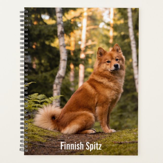 Finnish Spitz Planner (Front)