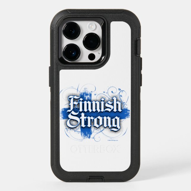 Finnish Strong Otterbox iPhone Case (Back)
