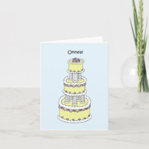 Finnish Wedding Congratulations Card
