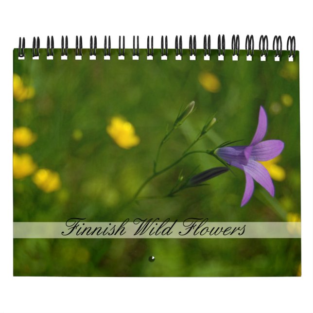 Finnish Wild Flowers Calendar (Cover)