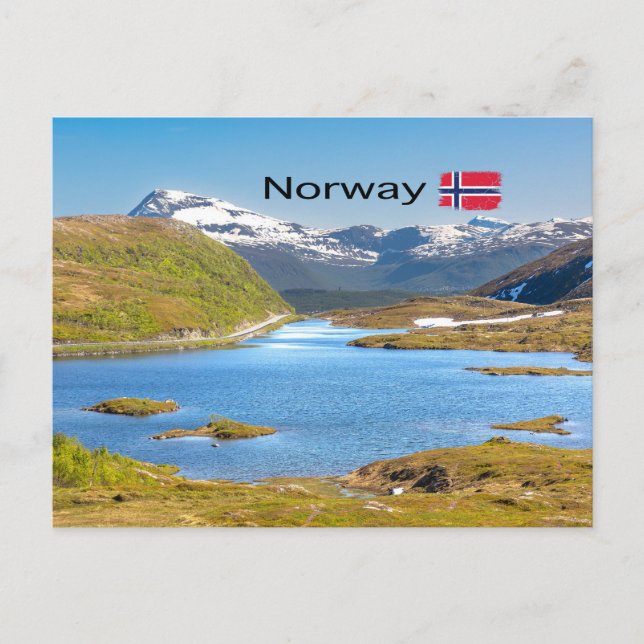 Finnvikvatnet Postcard (Front)