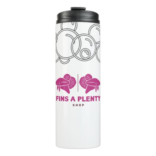 Fins A Plenty Shop Betta Fish Travel Mug _ Tumbler