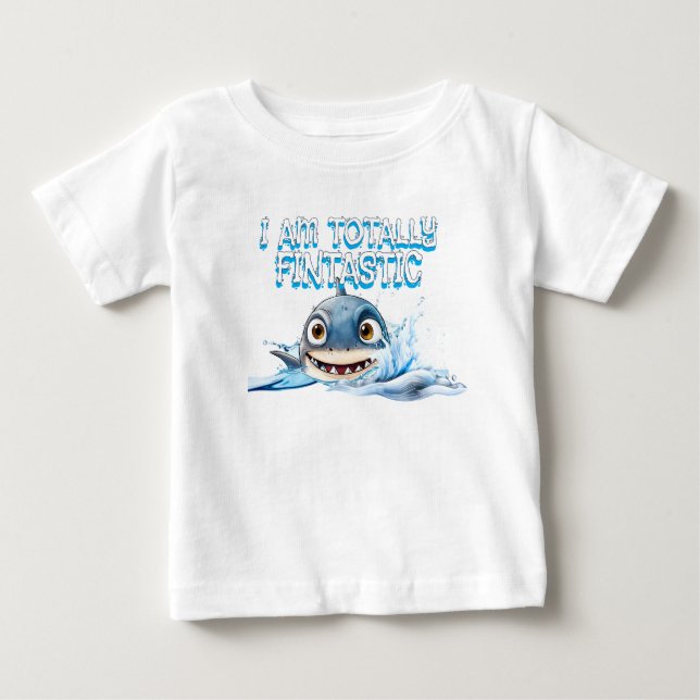 Fintastic Baby Shark T-Shirt | Cute Ocean (Front)