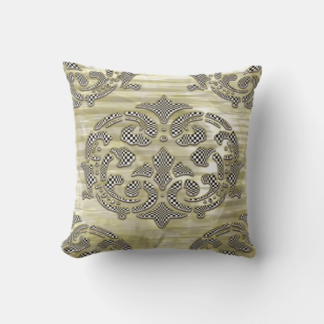 Finwick  Rocquebrune Throw Pillow (Front)