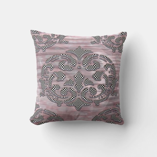 Finwick  Vanderwerken Throw Pillow (Front)