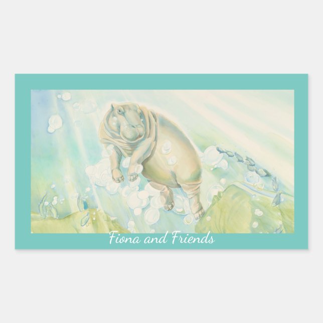 "Fiona and Friends" Stickers (Front)