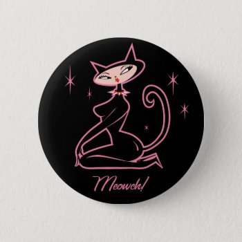 Fiona Button On Black by FluffShop at Zazzle