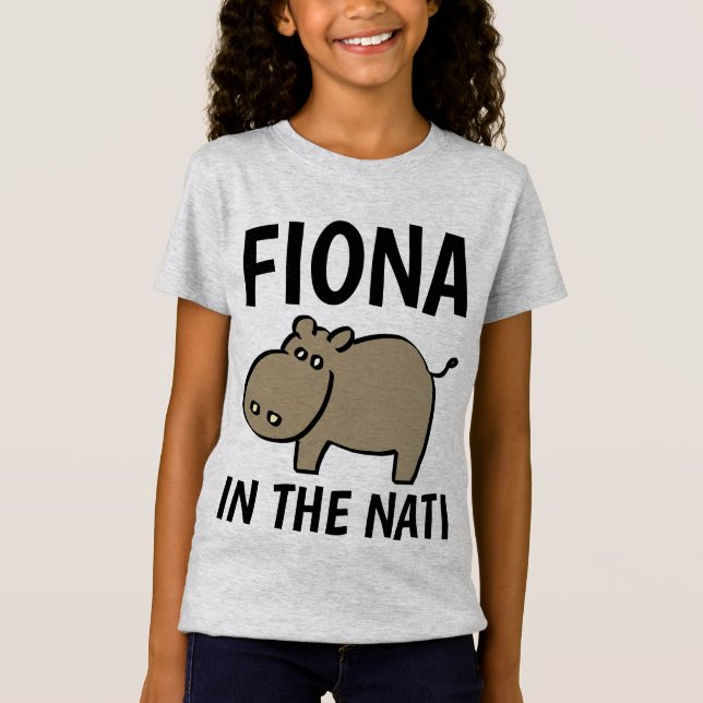 FIONA CINCINNATI HIPPO T-Shirts (Front)