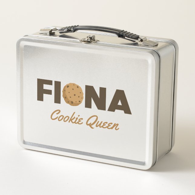 Fiona cookie queen metal lunch box (Front)