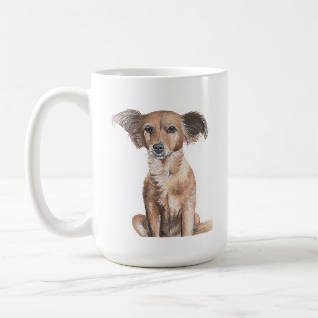 Fiona Dog Mug | 15 oz (Left)