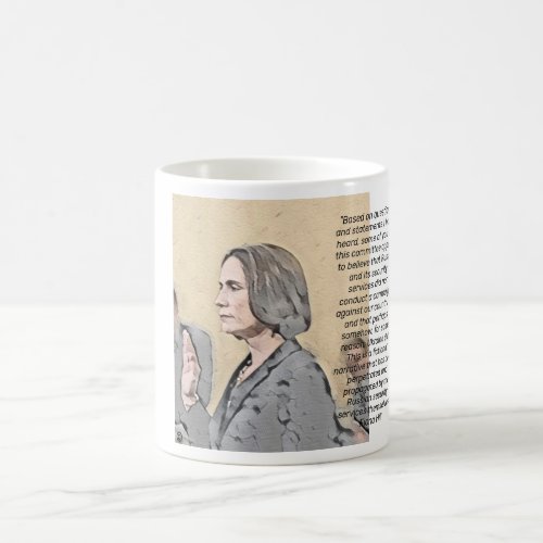 Fiona Gold Quote Coffee Mug
