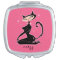 Fiona Kitty Compact Mirror
