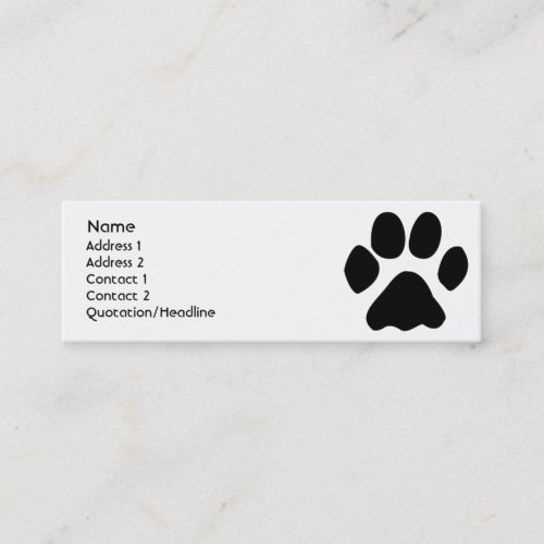 Fiona Business Cards