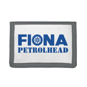 Fiona Petrol Head Trifold Wallet