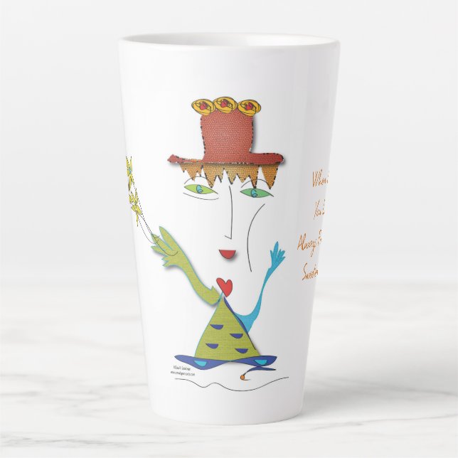 'Fiona' - Sweeten the Deal Latte Mug (Front)