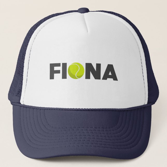 Fiona Tennis Trucker Hat (Front)