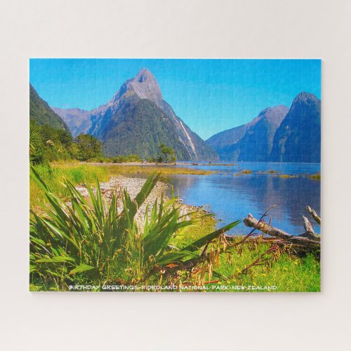 Fiordland National Park New Zealand Jigsaw Puzzle