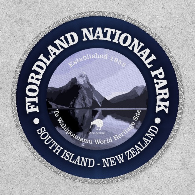 Fiordland National Park  Patch (Front)