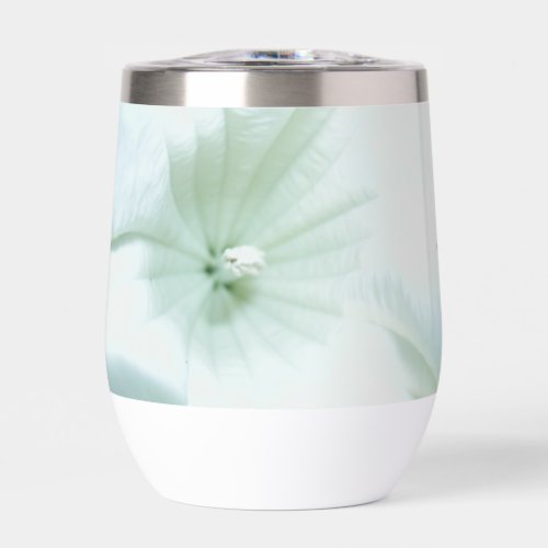Fiore Bianco Stainless Steel Wine Tumbler