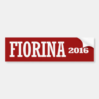 FIORINA 2016 BUMPER STICKER