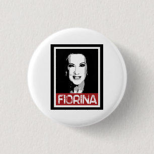 Fiorina 2016 Street Art Button