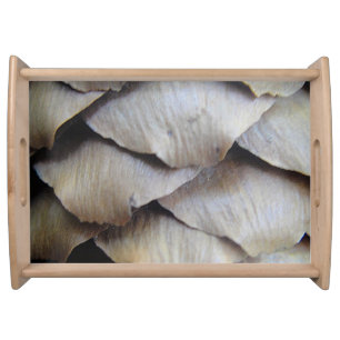 Fir Cone Pattern Serving Tray