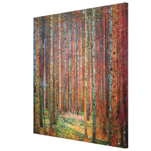 Fir Forest  Gustav Klimt  Canvas Print