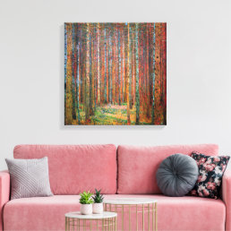 Fir Forest | Gustav Klimt | Canvas Print