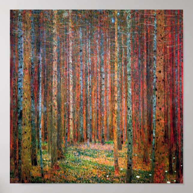 Fir Forest | Mr. Gustav Klimt | Poster (Front)
