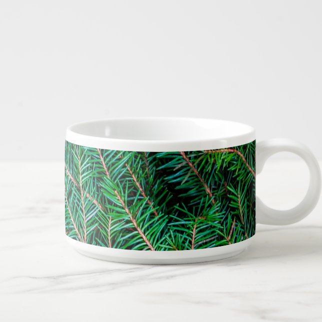 Fir tree branch bowl (Left)