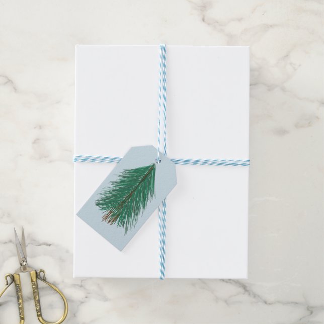 Fir Tree Forest  Gift Tags (With Twine)