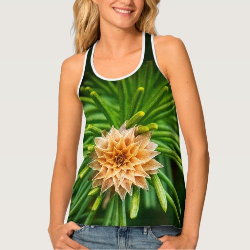 Fir tree geometry    tank top