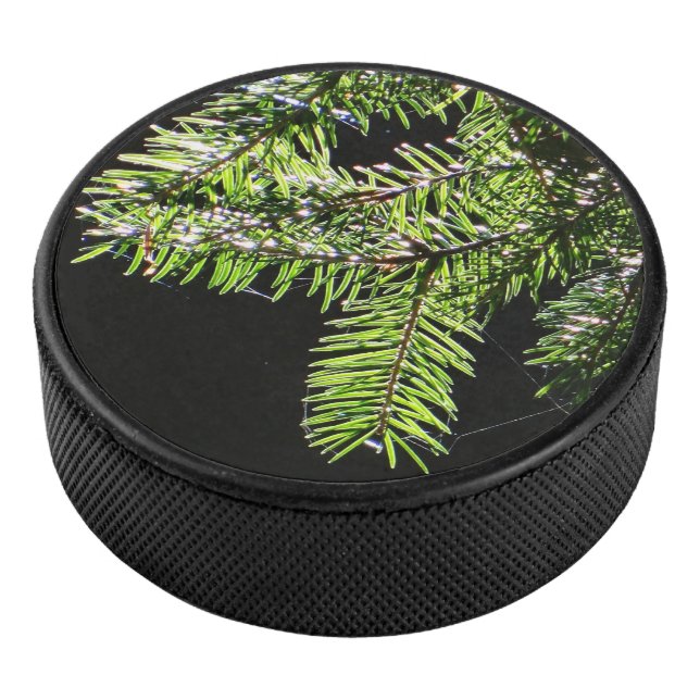 Fir tree hockey puck (3/4)