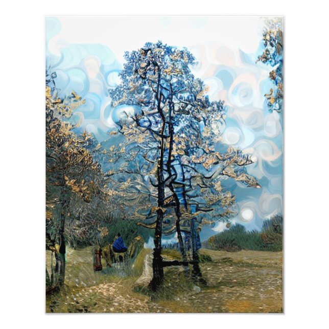 FIR TREE PHOTO PRINT (Front)