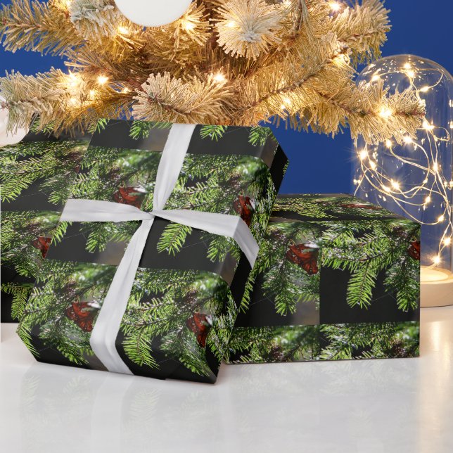 Fir tree wrapping paper (Holidays)