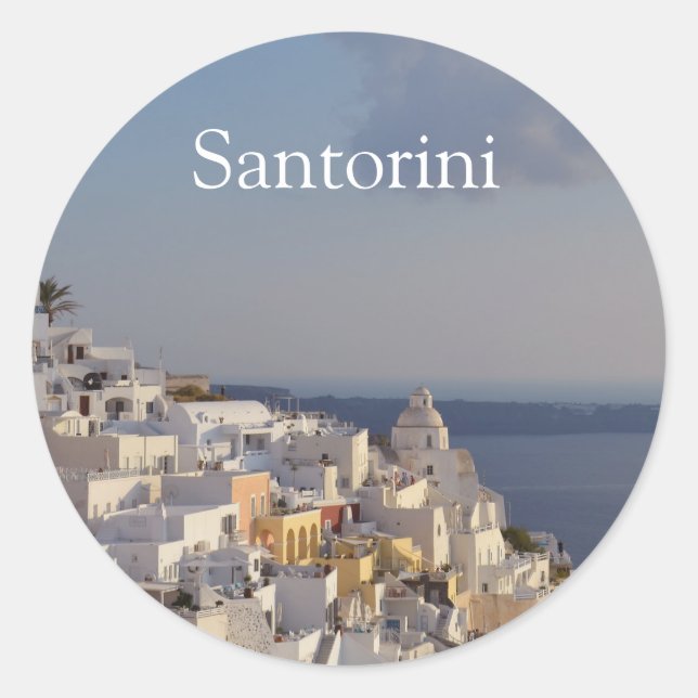 Fira Santorini Stickers (Front)