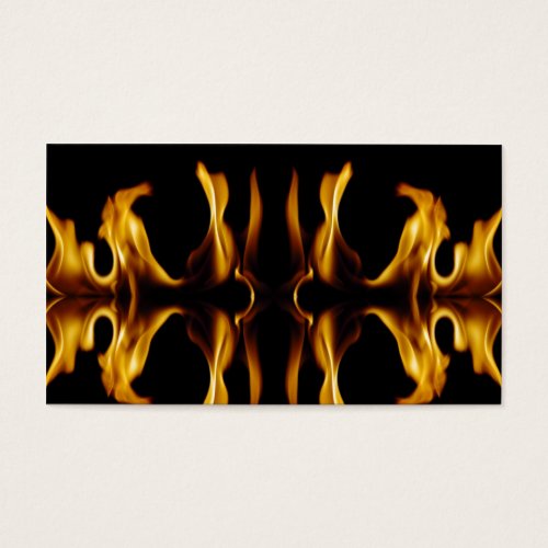 Fire Business Card Template